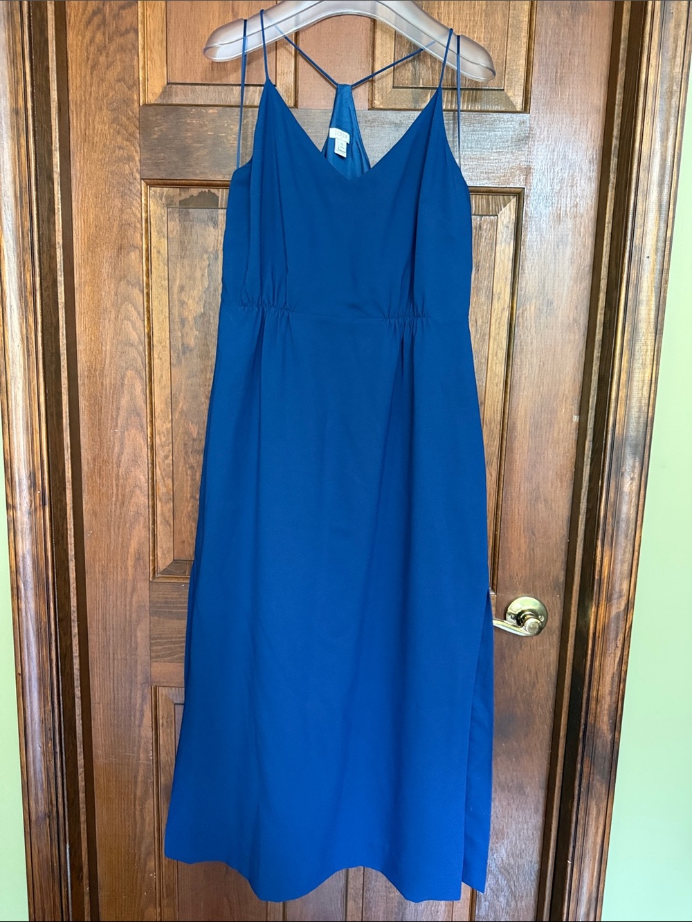 J. Crew Factory Royal Blue Maxi Dress